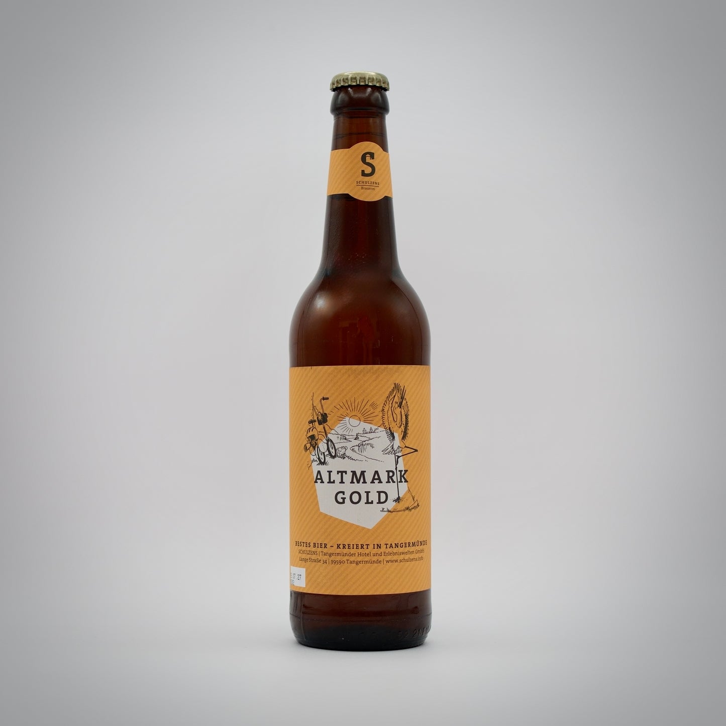 Schulzens Brauerei Altmark Gold (Bier Spezialitäten 018)