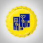 Brouwerij Hoegaarden (Kronkorken - Belgium Beer unused 048)