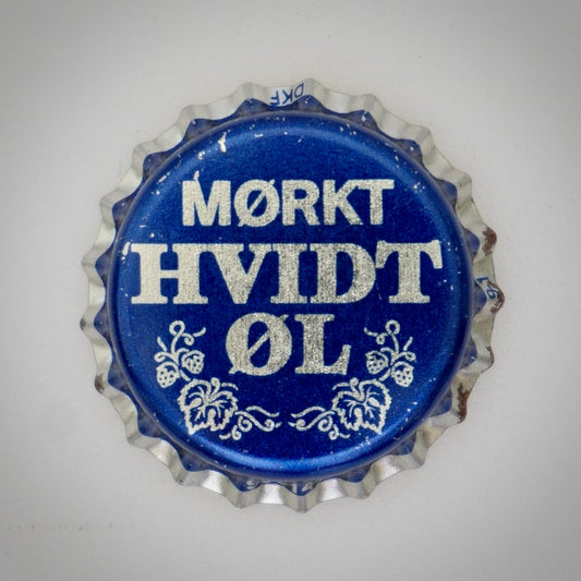 Morkt Hvidt Ol (Kronkorken - Denmark Beer unused 067)