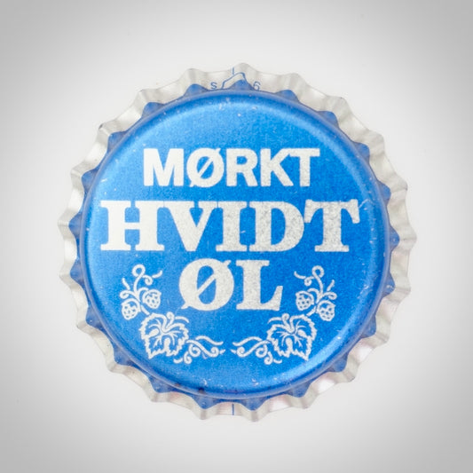 Morkt Hvidt Ol (Kronkorken - Denmark Beer unused 291)