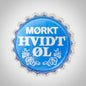 Morkt Hvidt Ol (Kronkorken - Denmark Beer unused 291)