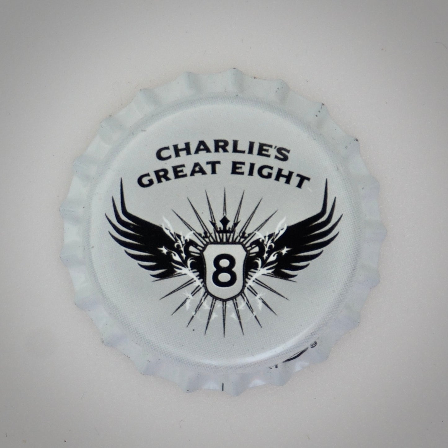 Charlies Great Eight (Kronkorken - Sweden Beer unused 003)