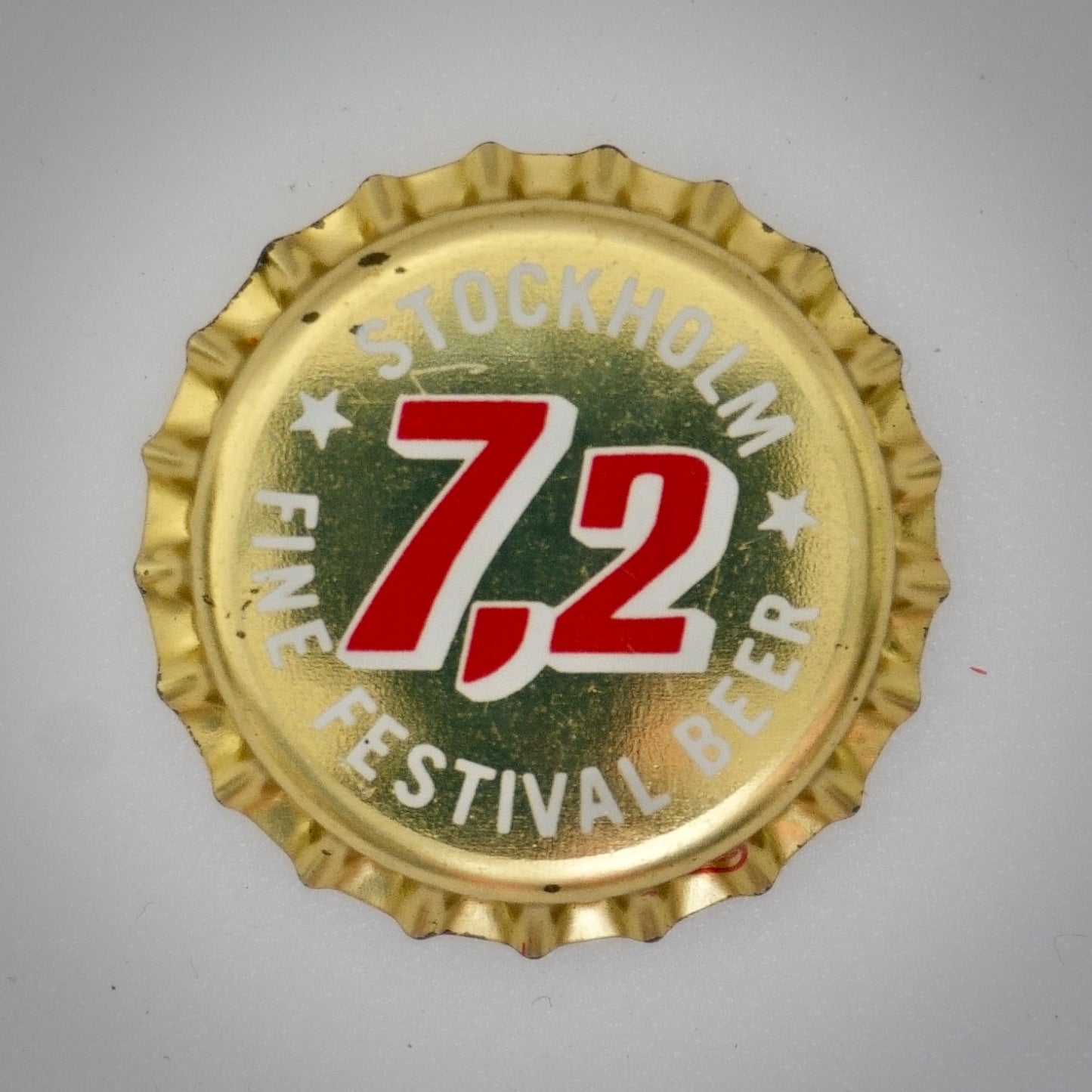 Stockholm Festival Beer (Kronkorken - Sweden Beer unused 022)