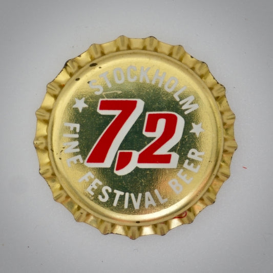 Stockholm Festival Beer (Kronkorken - Sweden Beer unused 022)