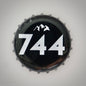 La Brasserie 744 (Kronkorken - France Beer used 013)