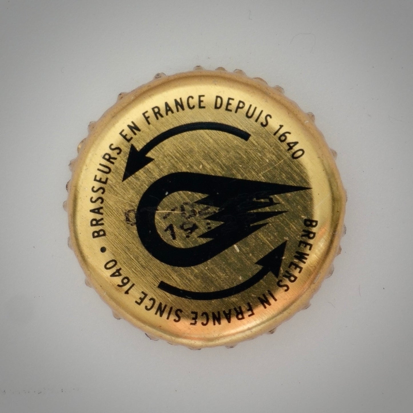 Brasserie Meteor (Kronkorken - France Beer used 014)
