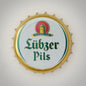 Lübzer (Kronkorken - Germany Beer used 097)