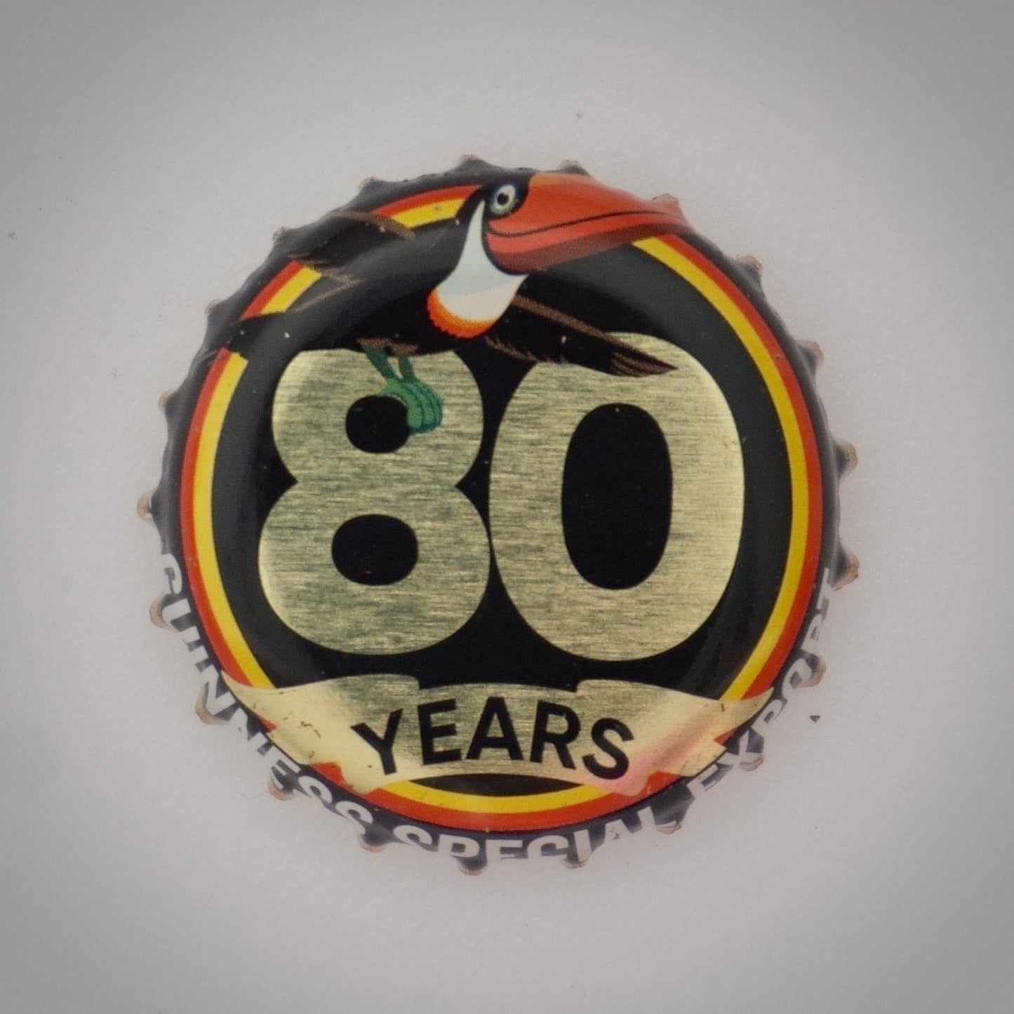 Guinness 80 years (Kronkorken - Ireland Beer used 001)
