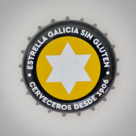 Estrella Galicia (Kronkorken - Spain Beer used 032)