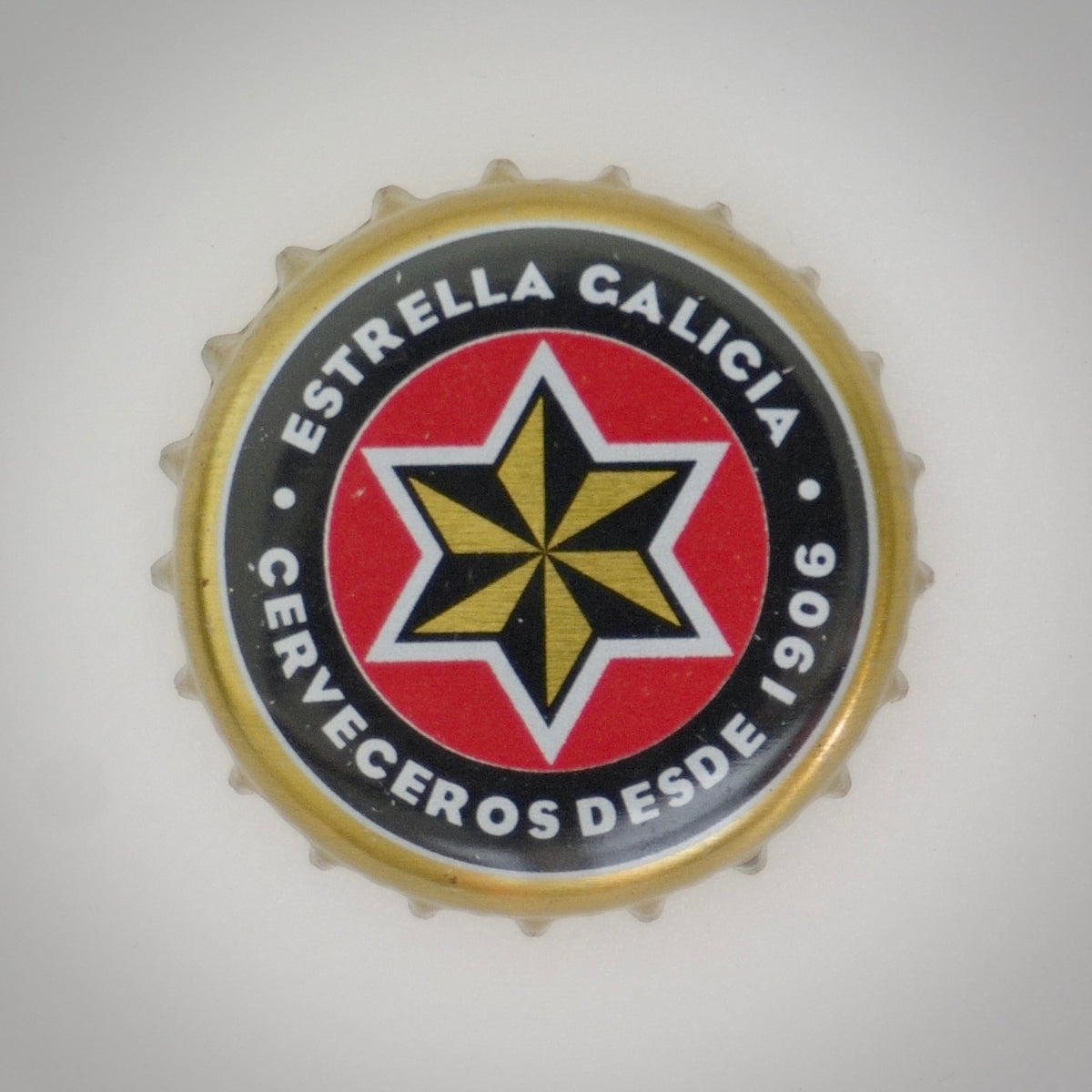 Estrella Galicia (Kronkorken - Spain Beer used 034)