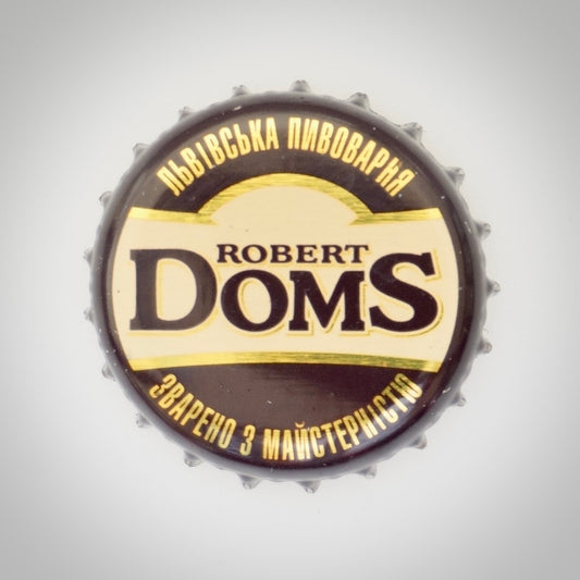 Robert Doms (Kronkorken - Ukraine Beer used 002)