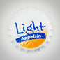 Light Appelsin (Kronkorken Denmark Softdrink 129)