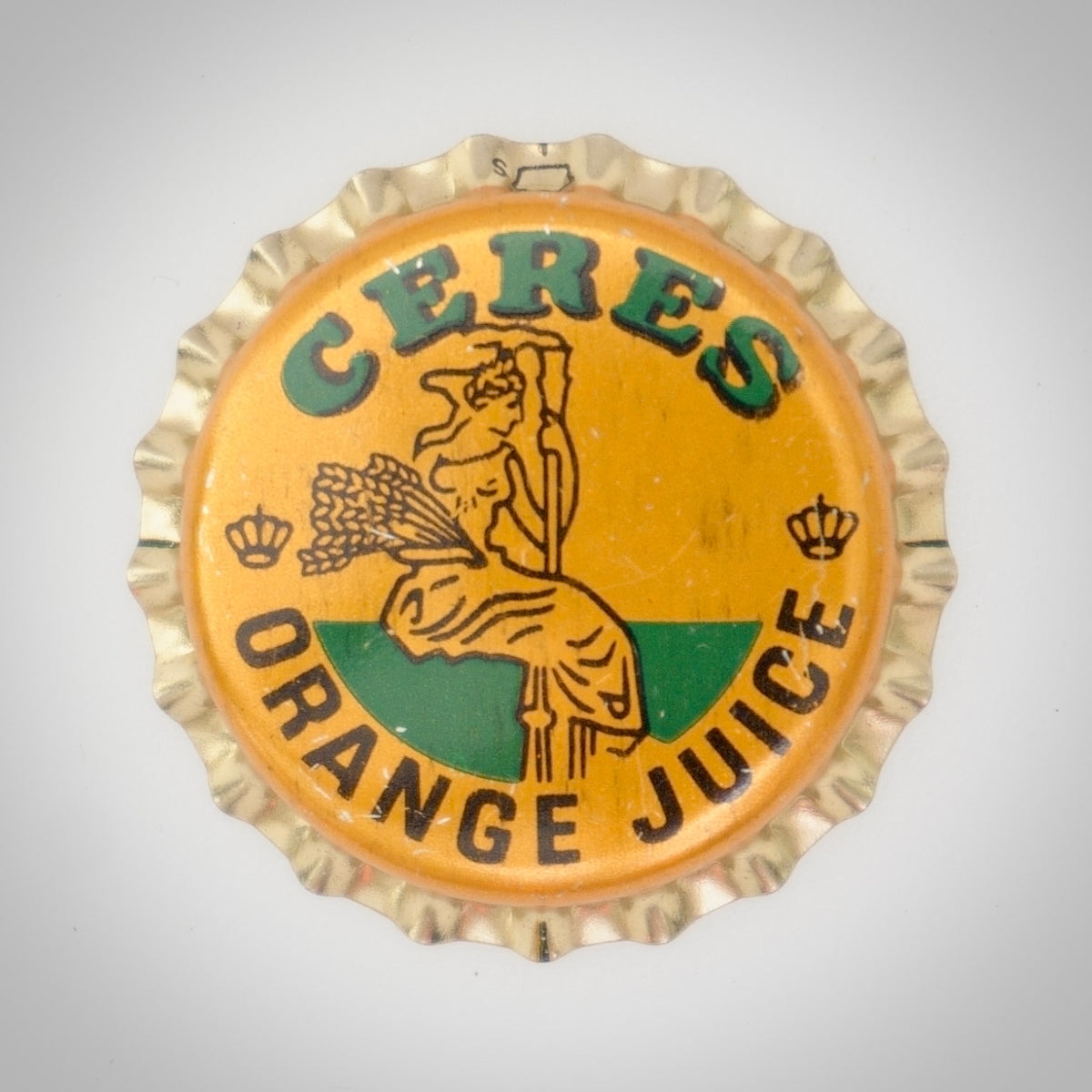 Ceres Orange Juice (Kronkorken Denmark Softdrink 157)