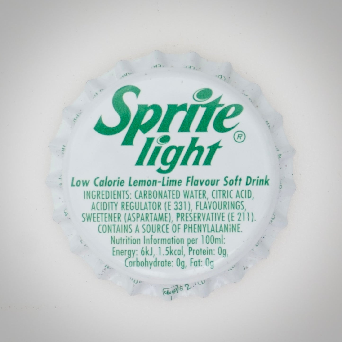 Sprite (Kronkorken Ireland Softdrink 013)