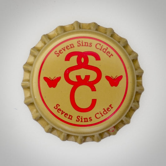 Seven Sins Cider (Kronkorken Sweden Softdrink 168)